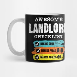 Awesome landlord checklist Mug